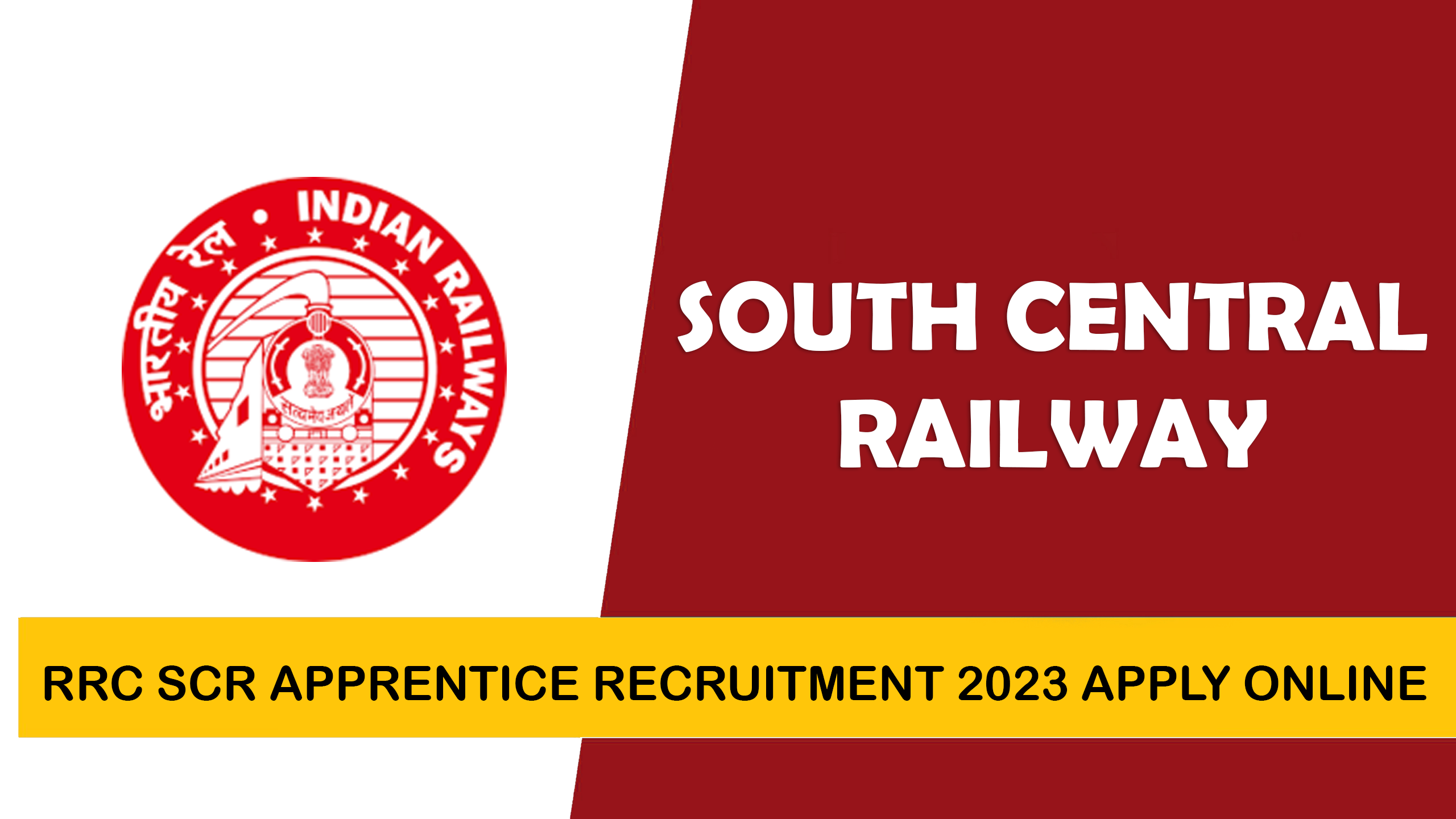 RRC SCR Apprentice Recruitment 2023 Apply Online